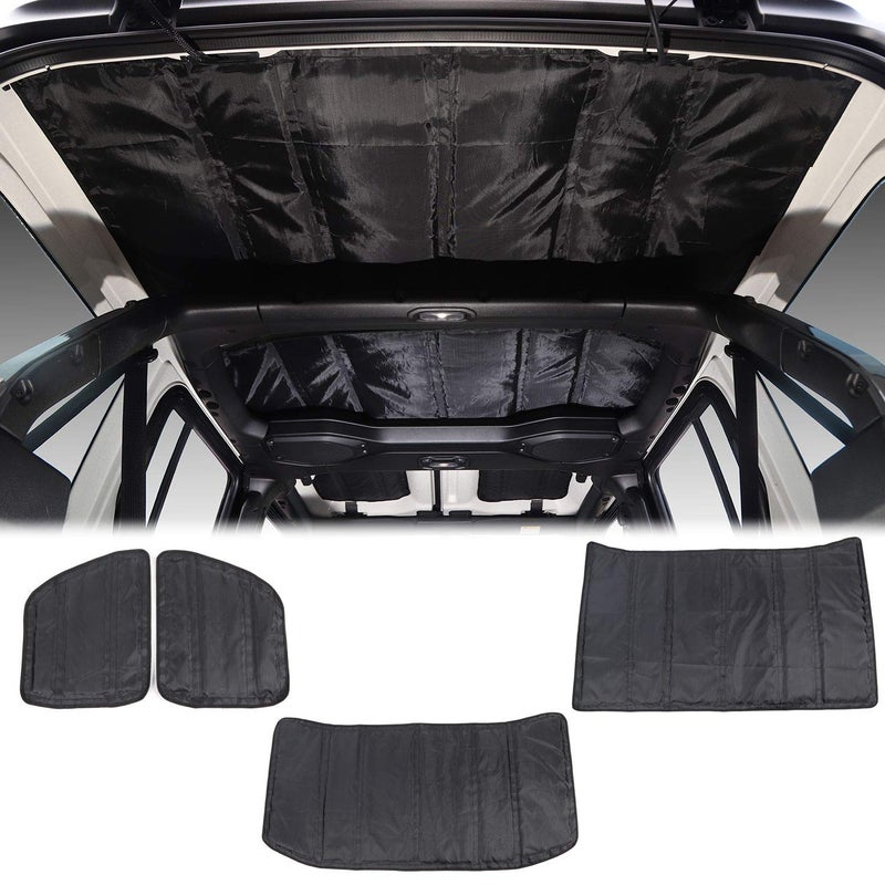 RT-TCZ for Jeep JLU Ceiling Liners Insulation, Headliner Roof Panels for Jeep Wrangler JLU 2018-Present 4-Door Headheater Pad - Image 1